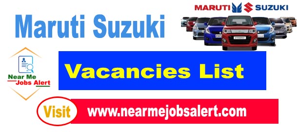 Maruti Suzuki Career 2022 - Latest Advertisement Maruti Suzuki Job Vacancy