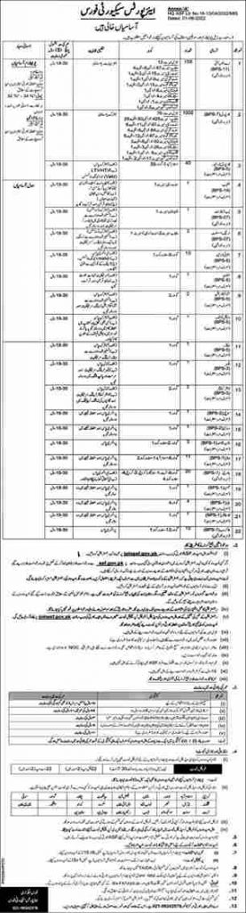 ASF Jobs 2022 | Jobs in Airport Security Force - Latest Advertisement 